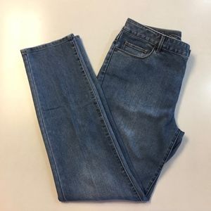 Coldwater Creek Jeans Natural Fit Slim Leg Size 12